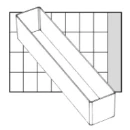 Raaco PROF Inzetbakje 55 A9-4 los 114585