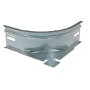 Legrand P31+ aanzetbocht universeel kabelgoot h 60mm zink 481173