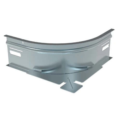 Legrand P31+ aanzetbocht universeel kabelgoot h 60mm zink 481173