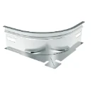 Legrand P31+ aanzetbocht universeel kabelgoot h 60mm wit RAL 9010 485173