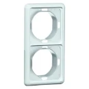 Peha Standard/Easyclick pro afdekraam crèmewit (elektrowit) 2-voudig Horizontaal en verticaal RAL 1013 IP44 00362211