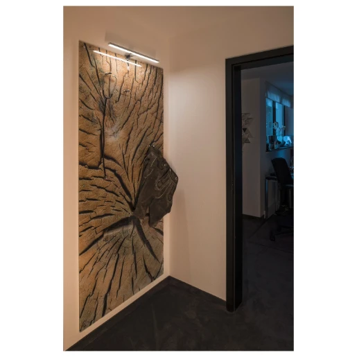 SLV Dorisa Spiegelarmatuur lang symm 4000K 370lm 500x120mm >80° - Extreem breedstralend chroom 1000780