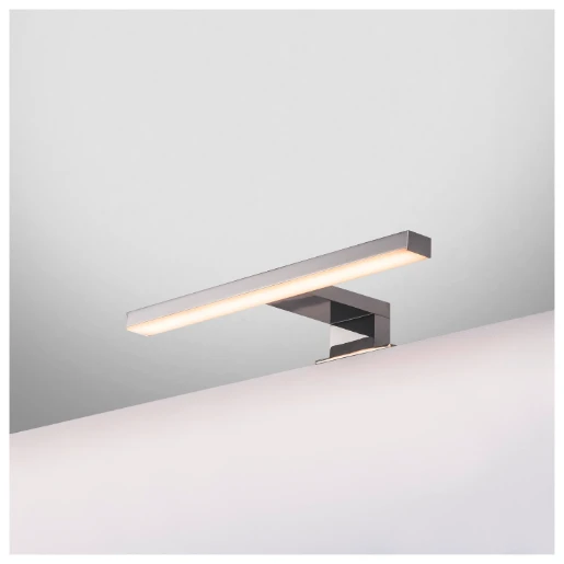 SLV Dorisa Spiegelarmatuur kort symm 4000K 300lm 300x120mm >80° - Extreem breedstralend chroom 1000777