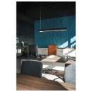 SLV Glenos II pendelarmatuur 4000K 43W 1050x50mm 1-10V zwart IP20 1001403