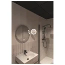 SLV Maganda LED badkamerarmatuur spiegelarmatuur 2700K 45.4lm 280x216mm Ø216mm chroom 1004971