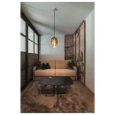 SLV Pantilo E27 Pendelarmatuur 180x180mm messing IP20 1006400