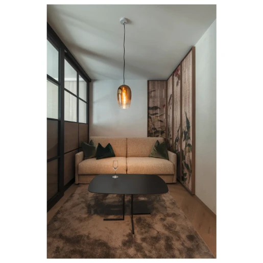 SLV Pantilo E27 Pendelarmatuur 180x180mm messing IP20 1006400