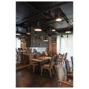 SLV Phelia E27 Hanglamp 23W 420x280mm zwart IP20 133320