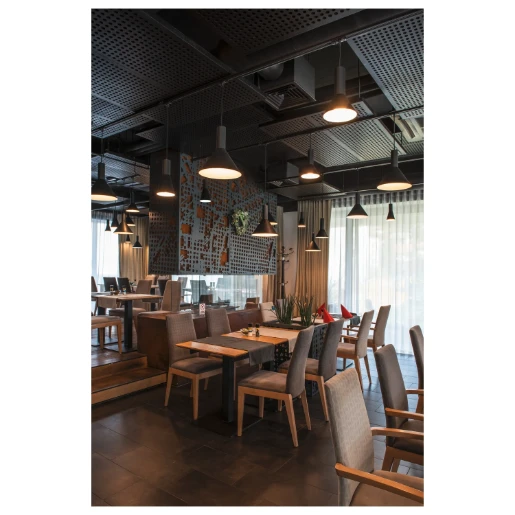 SLV Phelia E27 Hanglamp 23W 420x280mm zwart IP20 133320