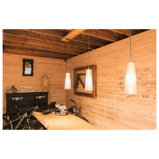 SLV Fitu plafondrozet + 1 rozet rond + trekontlasting Armatuuraansluitadapter 3xchroom 132605