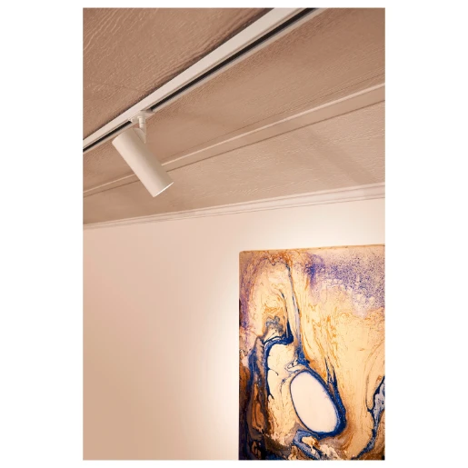 SLV Helia 50 railspot 1-fase symm 3000K 880lm 140x120mm faseafsnijding 21-40° - Mediumstralend wit 143581