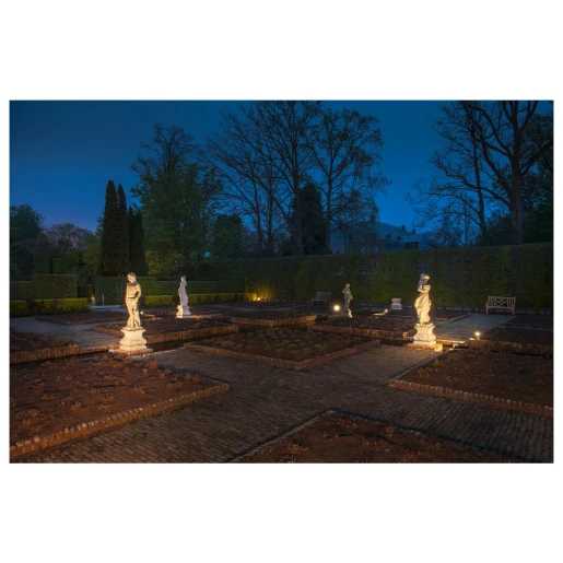 SLV Nautilus tuinverlichtingsarmatuur Grondpen aluminium antraciet IP65 231035