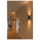 SLV Enola GU10 Armatuur boven/beneden 220x85mm Ø68mm zwart 151800