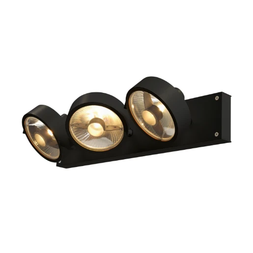 SLV Kalu GU10 spot qpar111 450x90mm zwart 1000704