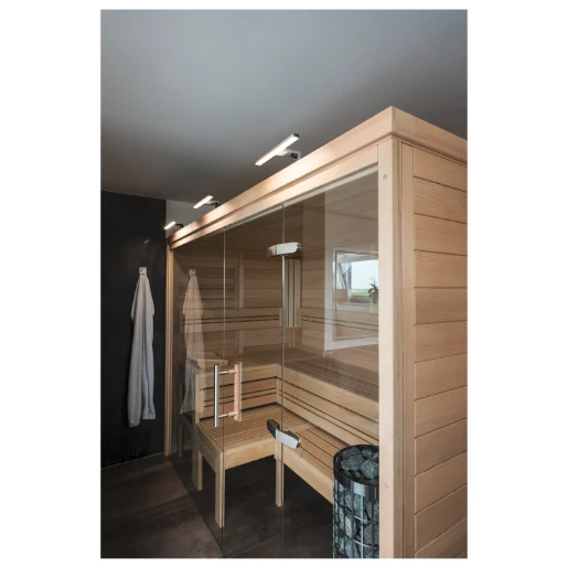 SLV Dorisa Spiegelarmatuur kort symm 4000K 300lm 300x120mm >80° - Extreem breedstralend chroom 1000777