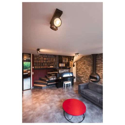 SLV Kalu GU10 spot qpar111 300x90mm zwart 1000703