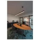 SLV Glenos II pendelarmatuur 3000K 85W 2050x50mm 1-10V zwart IP20 1001406