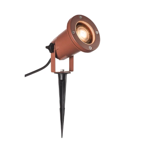 SLV Nautilus GU10 buitenlamp staand Grondpen aluminium IP44 1001964