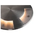 SLV Big Plot Afdekking Afdekplaat direct/indirect RVS 20x170x170mm Ø170mm 1001254