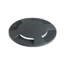 SLV Big Plot Afdekking Afdekplaat direct/indirect Aluminium 20x170x170mm Ø170mm Antraciet 1001263