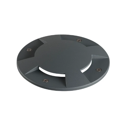 SLV Big Plot Afdekking Afdekplaat direct/indirect Aluminium 20x170x170mm Ø170mm Antraciet 1001263