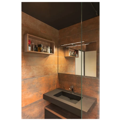 SLV Dorisa Spiegelarmatuur lang symm 4000K 370lm 500x120mm >80° - Extreem breedstralend chroom 1000780