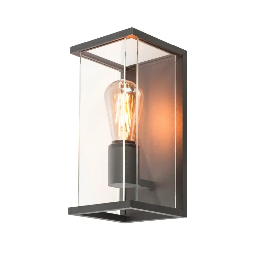 SLV Quadrulo E27 buitenarmatuur 140x290mm antraciet 1002403