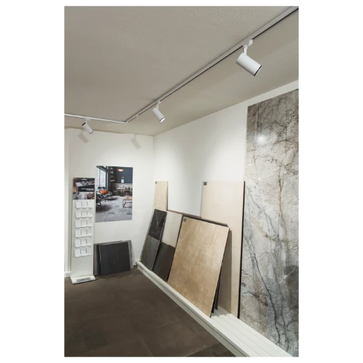 SLV Numinos railspot m 3-fase symm 3000K 1970lm 185x165mm faseafsnijding 21-40° - Mediumstralend wit 1004183