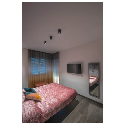 SLV Triledo GU10 Spot rond 95x85mm Ø85mm zwart 1002010