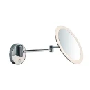 SLV Maganda LED badkamerarmatuur spiegelarmatuur 2700K 45.4lm 280x216mm Ø216mm chroom 1004971