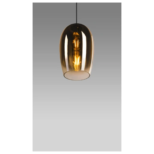 SLV Pantilo E27 Pendelarmatuur 180x180mm goud IP20 1006403