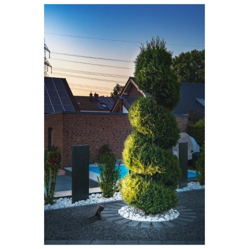 SLV GU10 buitenlamp staand Grondpen kunststof zwart IP65 1004757