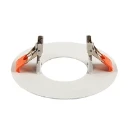 SLV Numinos XS inbouwframe armatuur rond wit 95x95x130mm Ø95mm Staal 1006136