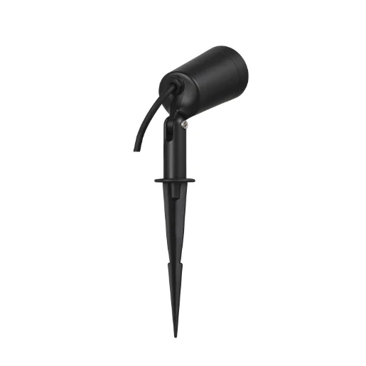 SLV Prikspot Grondpen aluminium zwart IP65 1007146
