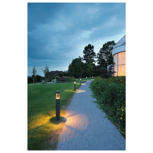 SLV Slots tuinverlichtingsarmatuur Bolderarmatuur aluminium antraciet IP44 231455