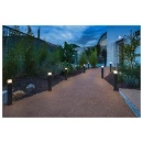 SLV Grafit E27 tuinarmatuur Bolderarmatuur aluminium antraciet IP44 231225