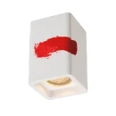 SLV Plastra GU10 armatuur cl-1 90x90mm wit 148004