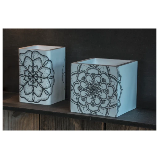 SLV Plastra GU10 armatuur cl-1 90x90mm wit 148004