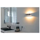 SLV Asso LED armatuur 3000K 975lm 300x70mm faseafsnijding aluminium 151275