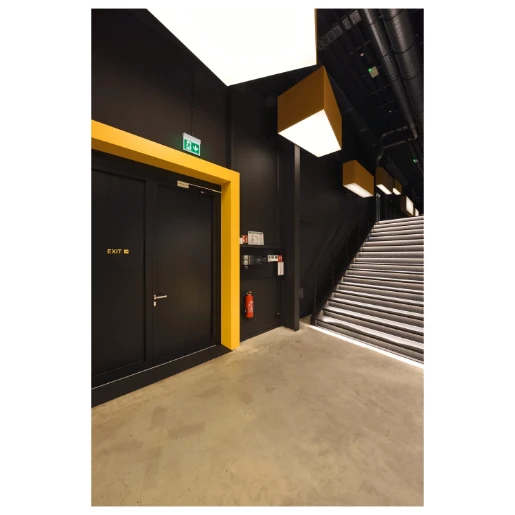 SLV Wand + plafondlamp nooduitgang verlichting LED met pictogram Vluchtwegverlichting/-indicatie Wandopbouw/plafondopbouw wit IP20 met pictogram 240000