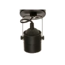 SLV SPOT 79 GU10 Spot 79 rozet 95x140mm Ø85mm zwart 132020