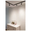 SLV Puri GU10 railspot armatuur 125x109mm zwart 143450