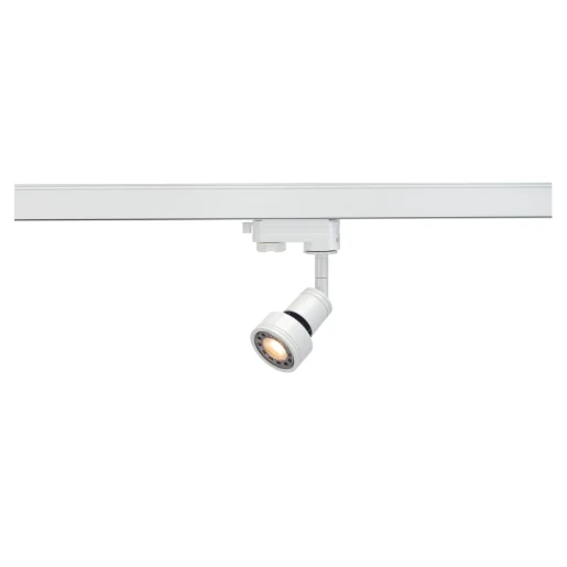 SLV Puri Track GU10 railspot 3-fase 84x99mm wit 153561