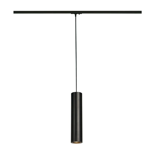 SLV Enola B GU10 rail pendelarmatuur 1-fase 50W 300x70mm zwart IP20 143960