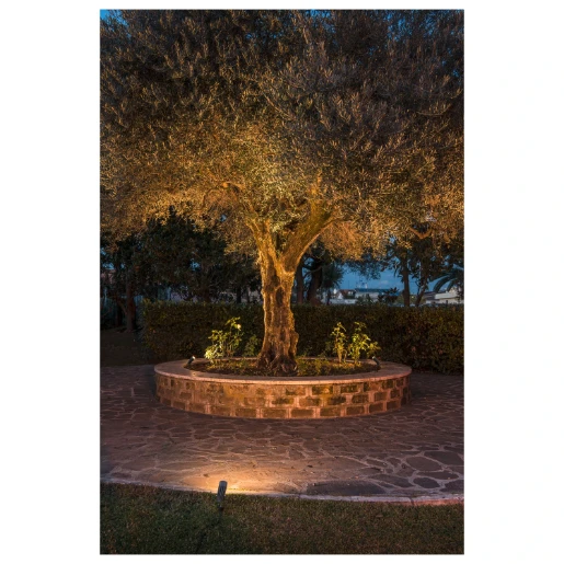 SLV tuinverlichtingsarmatuur Grondpen aluminium antraciet IP55 227505