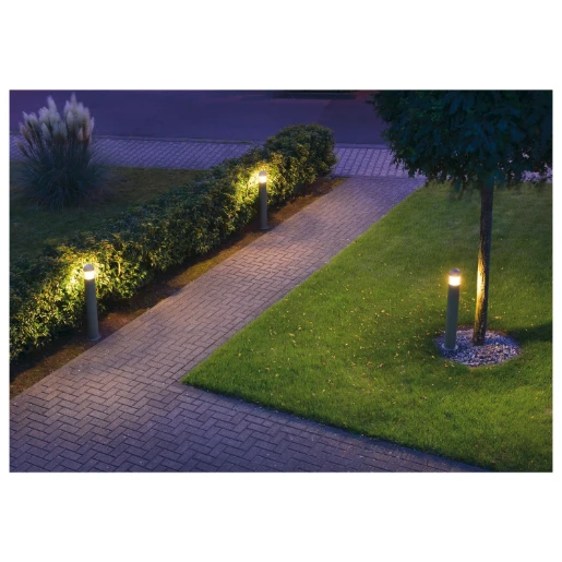 SLV C-Pol E27 tuinarmatuur Bolderarmatuur aluminium antraciet IP54 231475