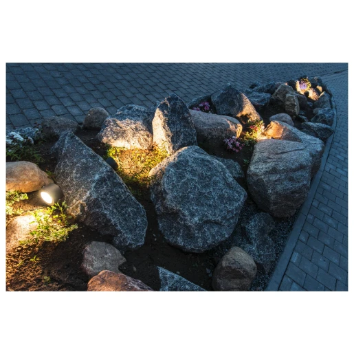 SLV Sitra GX53 tuinverlichtingsarmatuur Grondpen aluminium antraciet IP44 231525