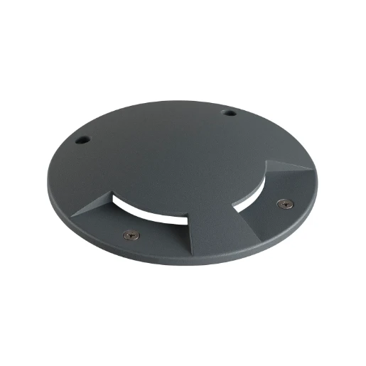 SLV Big Plot Afdekking Afdekplaat direct/indirect Aluminium 20x170x170mm Ø170mm Antraciet 1001262