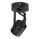 SLV SPOT 79 GU10 Spot 79 rozet 95x140mm Ø85mm zwart 132020