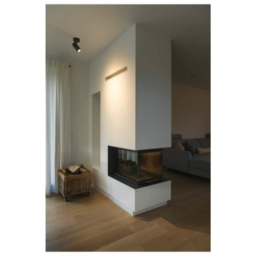 SLV GU10 Spot 125x70mm zwart 1006423